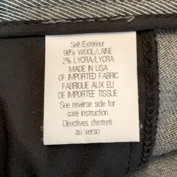 Grey wool skirt - Picture 4 of 4